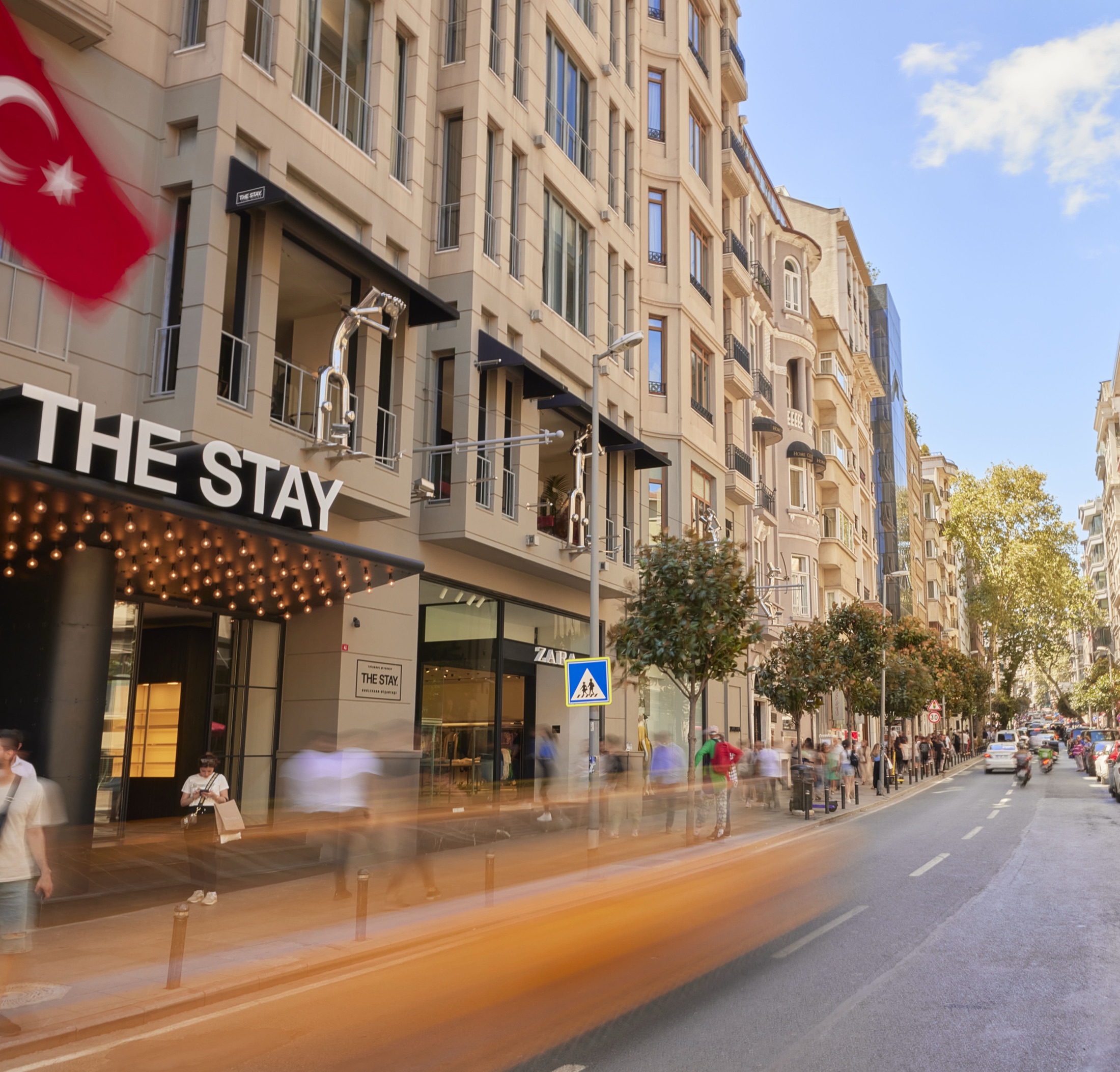 Nişantaşı'nda The Stay ve Abdi İpekçi Caddesi