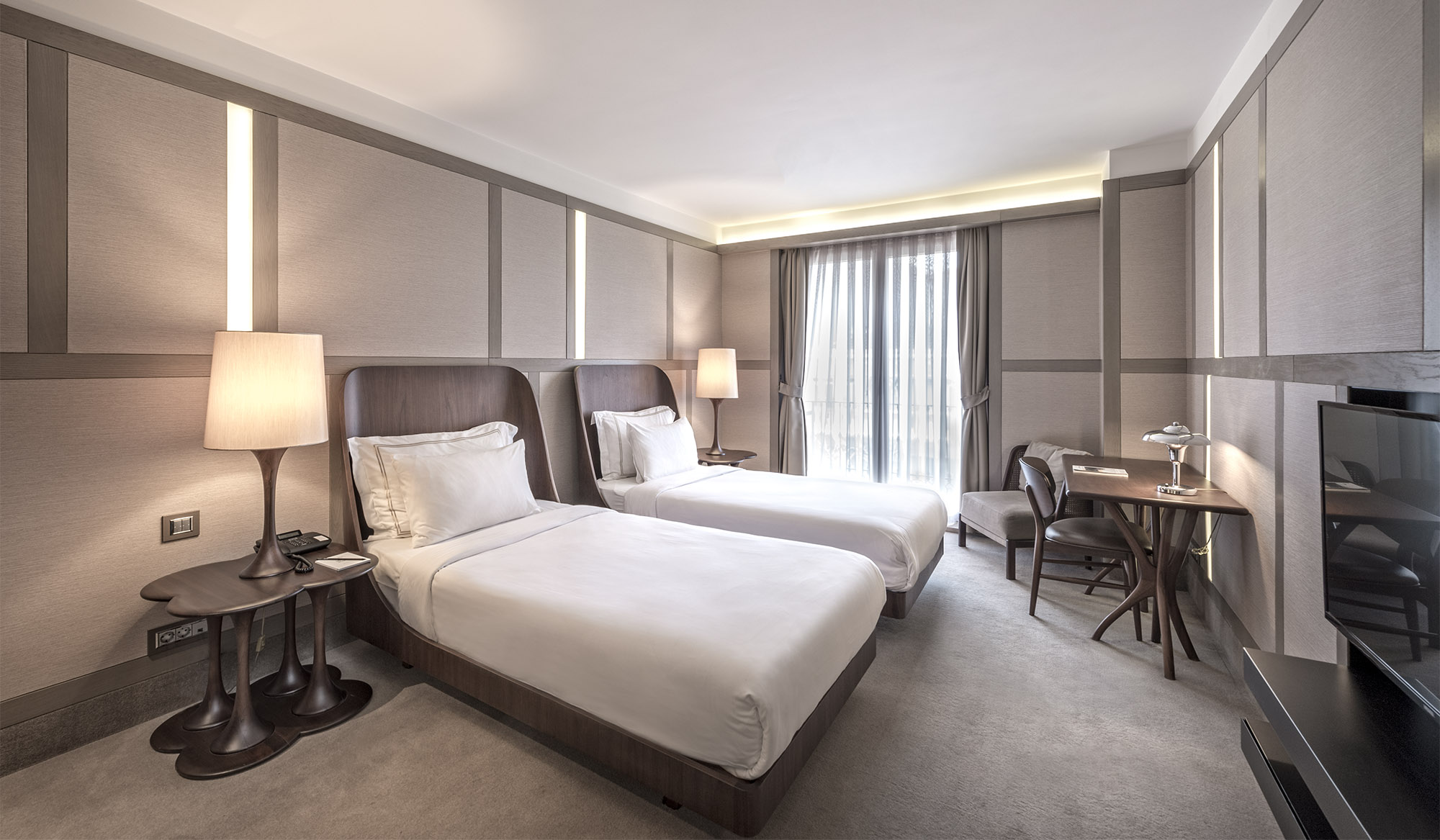 Superior Twin Room iç mekânı